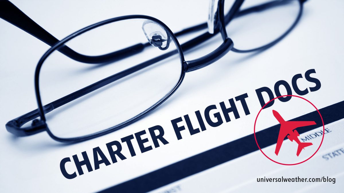 Charter Flight Documents - Business Aviation