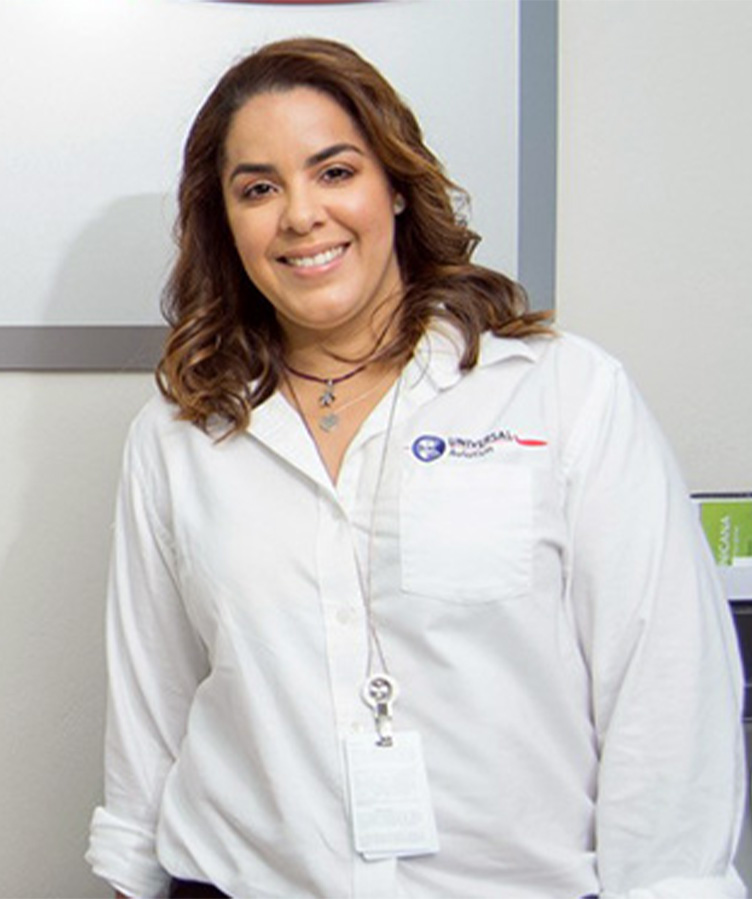 Cindy-La-Romana-Ground-Handler-Manager Cindy Ramos - Universal Aviation Dominican Republic