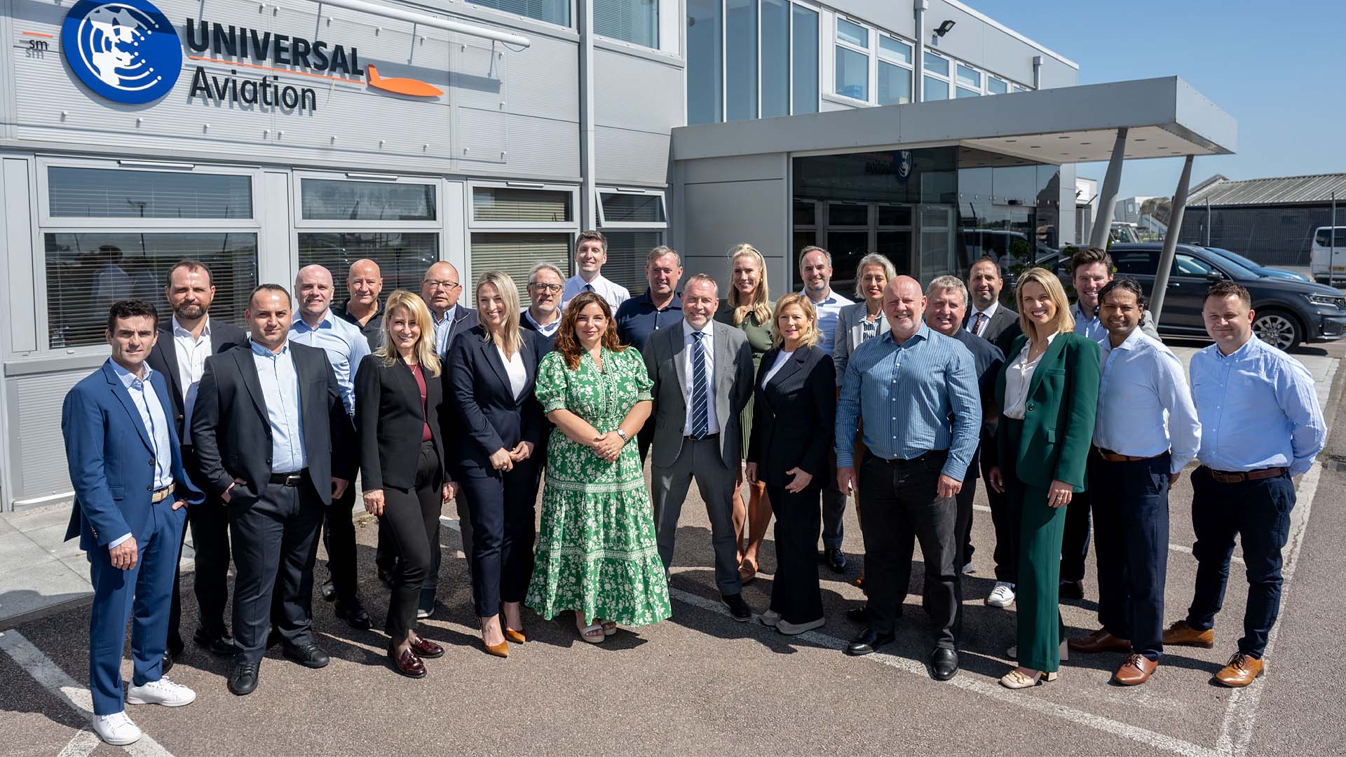Universal Aviation EMEA team